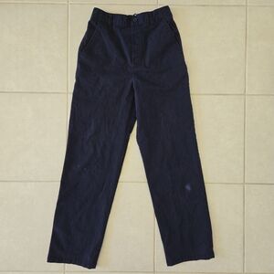 French Toast Boys Pull On Flat Front Relaxed Pants Uniform Navy Size 12